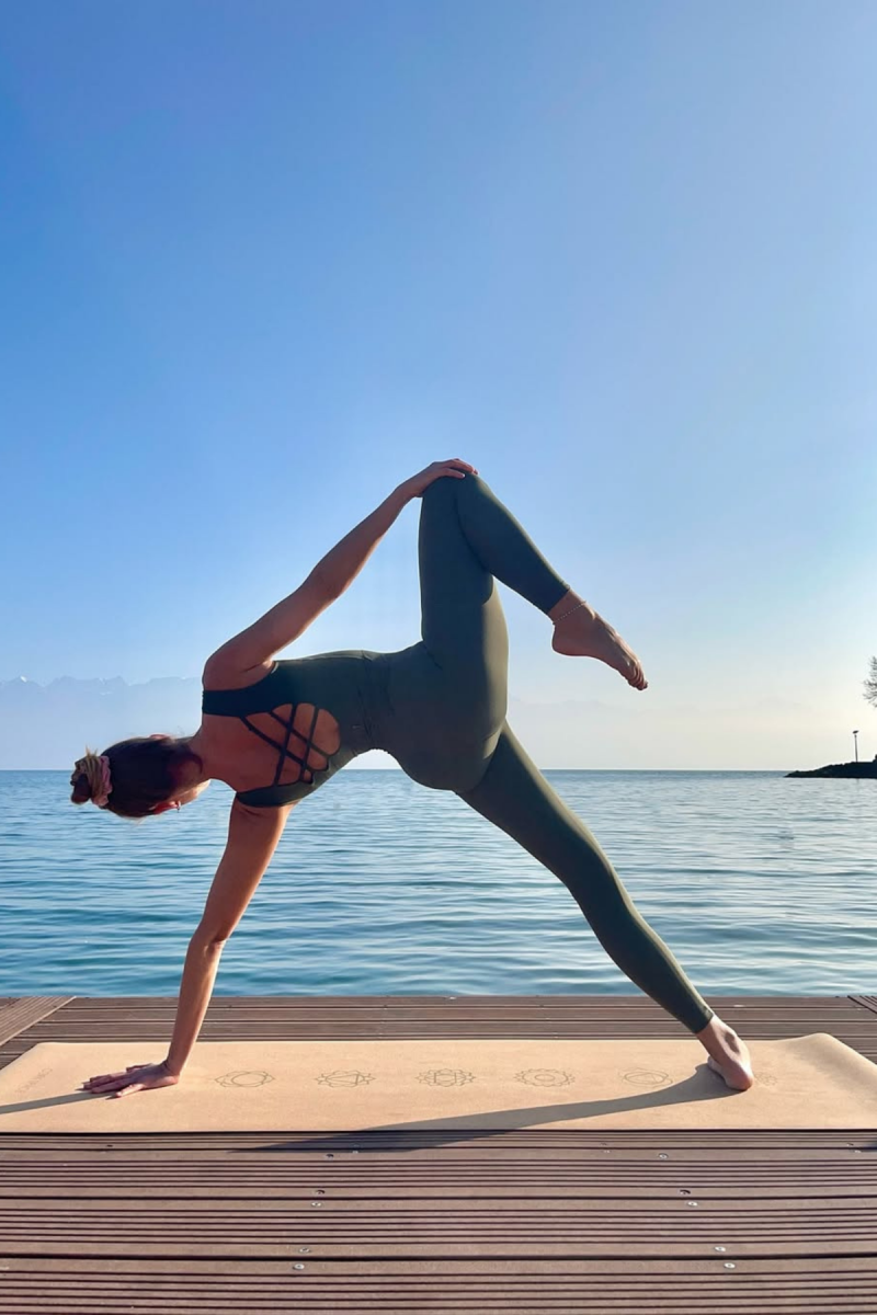 AISHA - ÇAPRAZ SIRT DEKOLTE ŞEKİLLENDİRİCİ YOGA TULUM - (1)