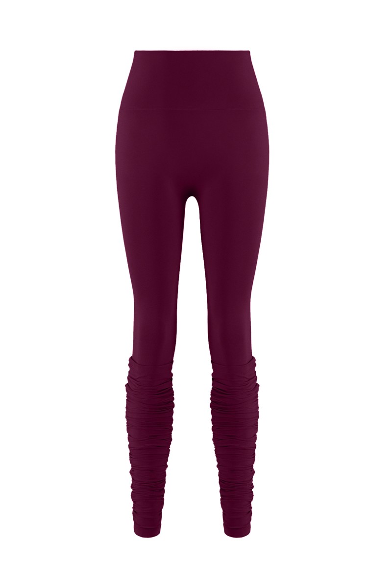 ANGELA - YOGA LEGGINGS W/ GAITER - 16