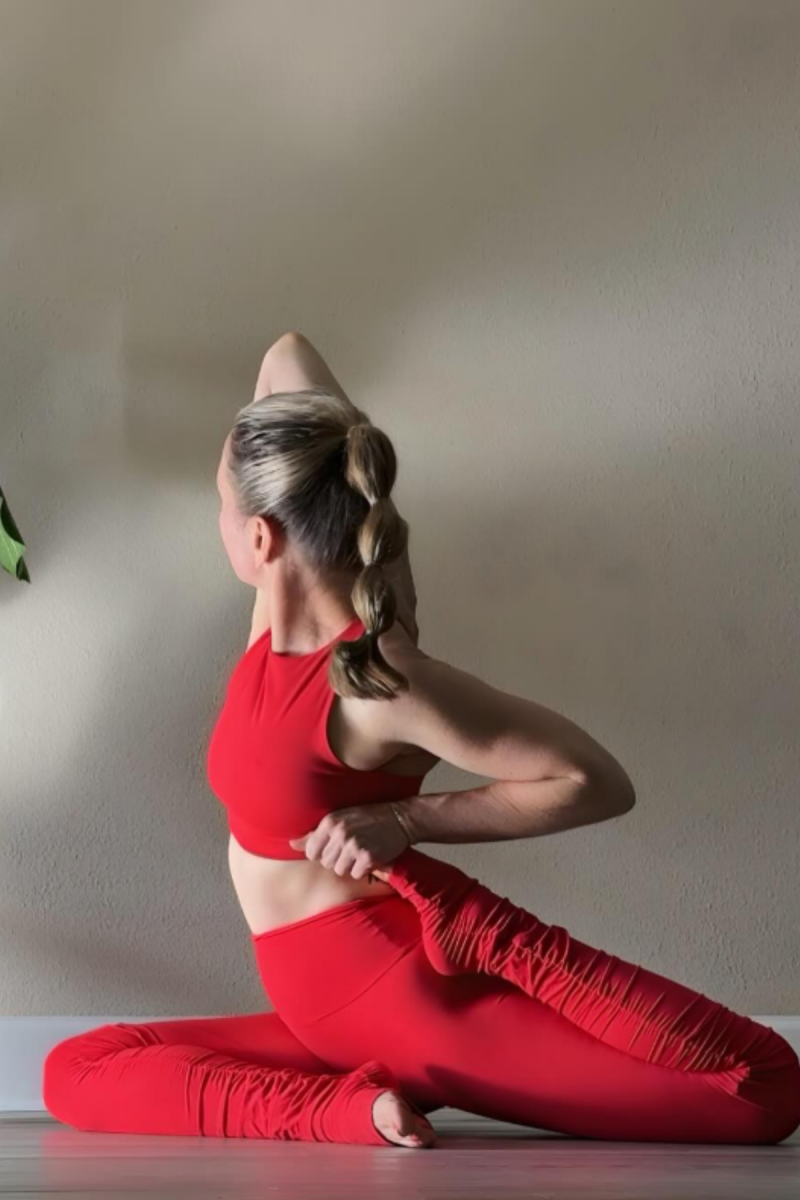 ANGELA - YOGA LEGGINGS W/ GAITER - 2