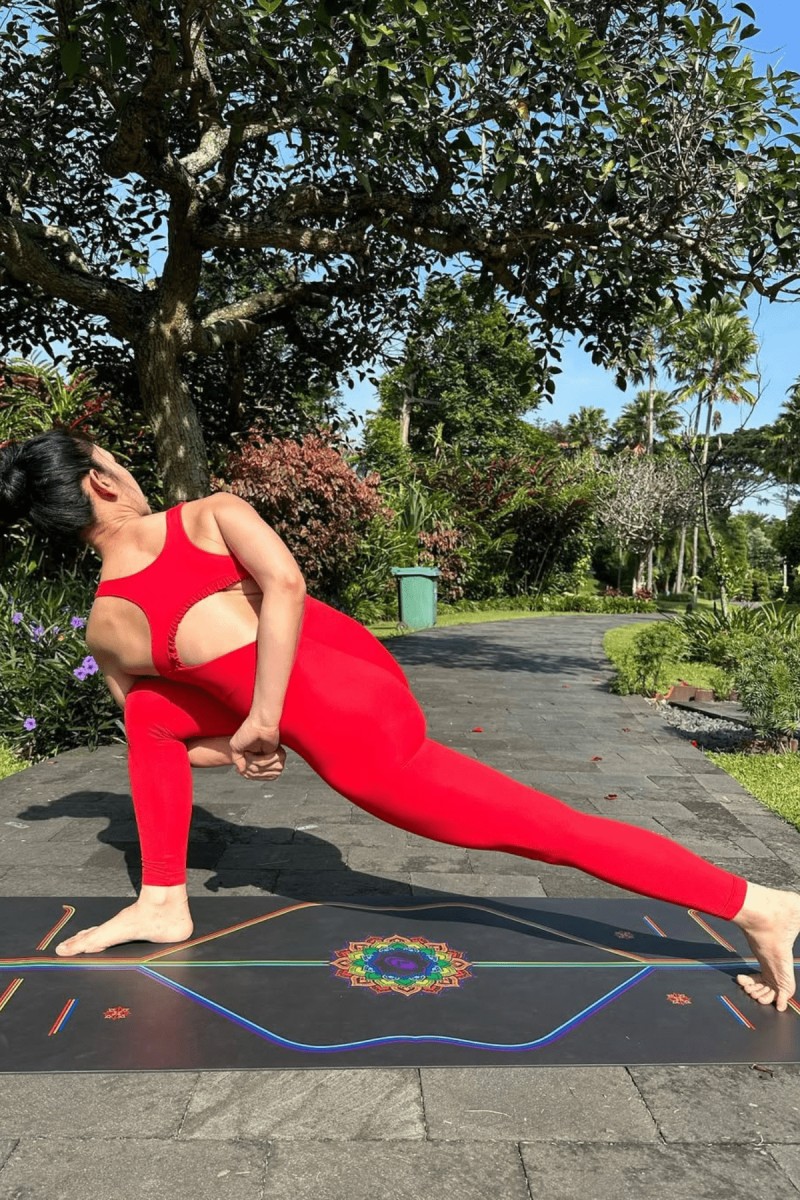 ARIANA - FIRFIR SIRT DETAY ŞEKİLLENDİRİCİ YOGA SPOR TULUM - 2