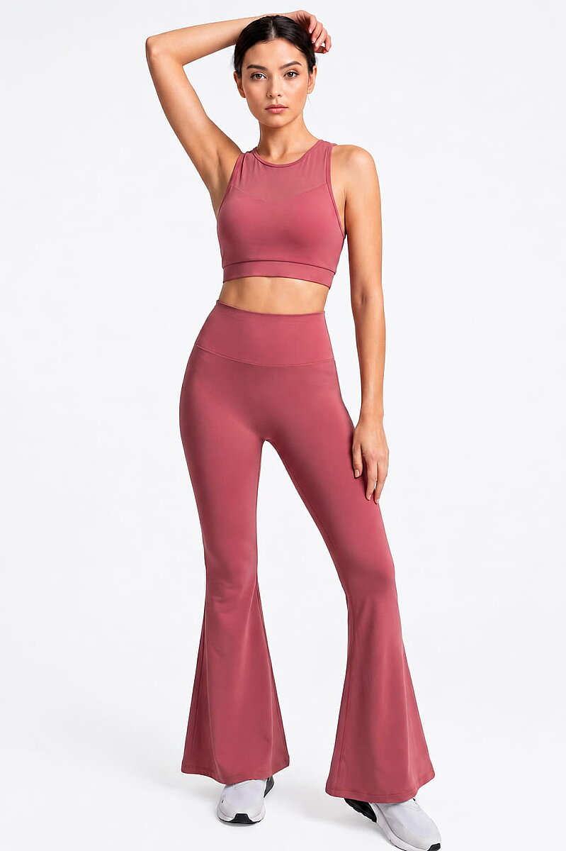 AUBREY BLOSSOMS - SPORTS BRA (W/ CUPS) - (1)