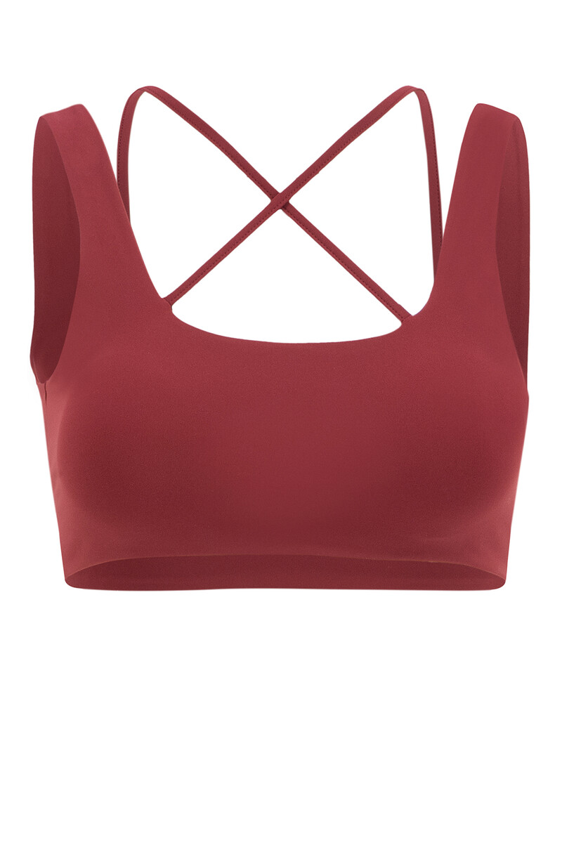 BEATRIX - CROSS STRAP FRONT AND BACK DETAIL TOP - 5
