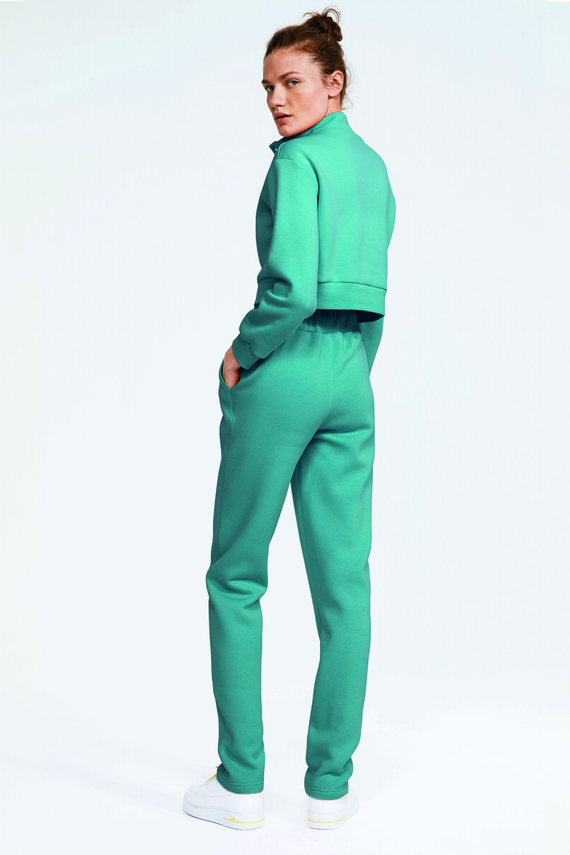 BILLIE - BALIKÇI YAKA CROP EŞOFMAN ÜST - 8