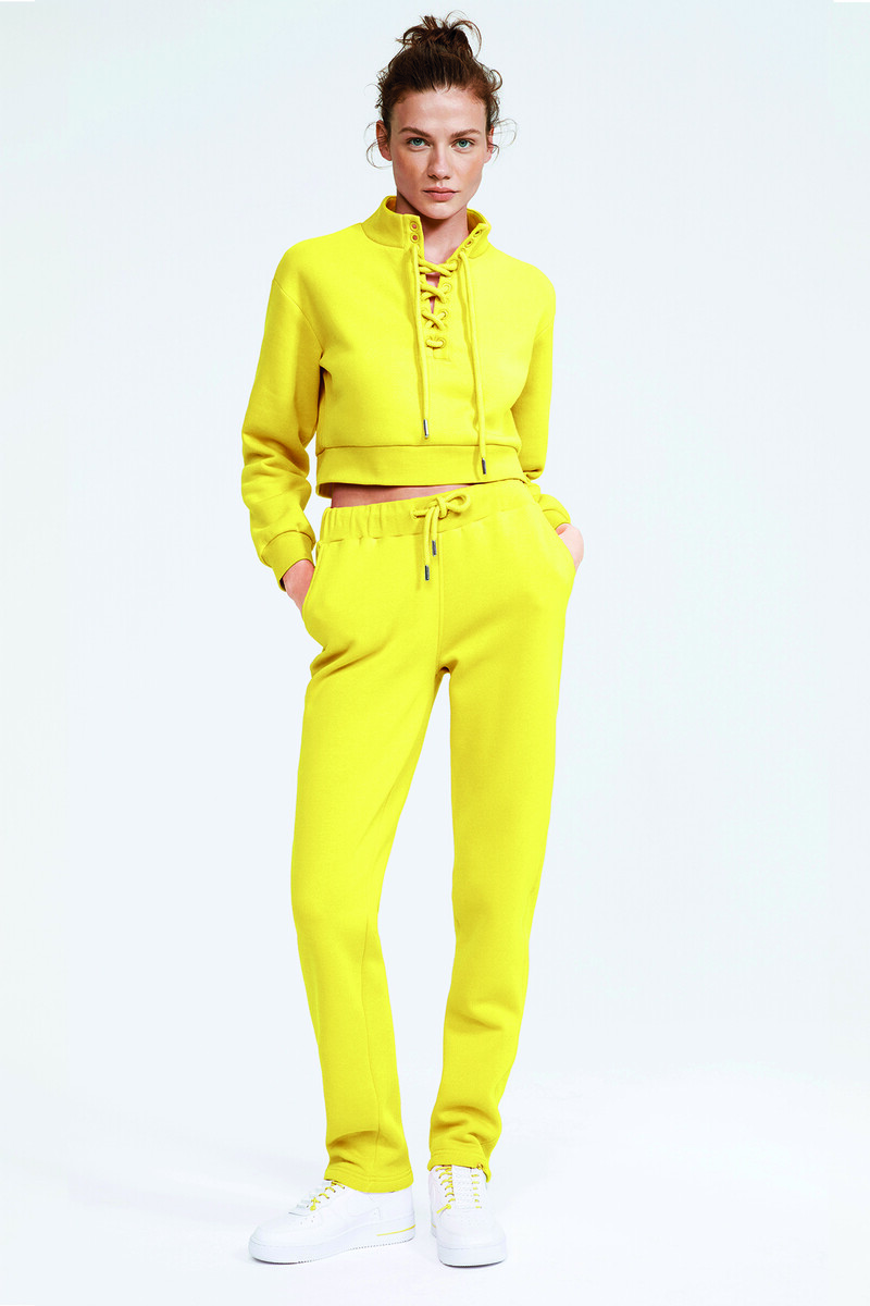 BILLIE LW - BALIKÇI YAKA CROP EŞOFMAN ÜST - 9