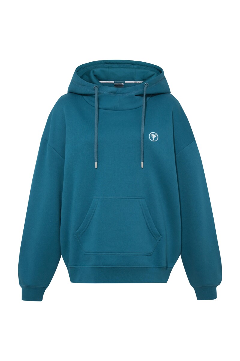 CAROLINE - FLEECE KANGURU CEPLİ KAPÜŞONLU ÜST - 