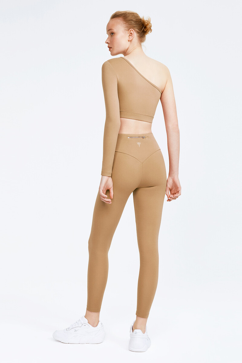 CHARLOTTE - ONE SHOULDER LONG SLEEVE CROP TOP - 18