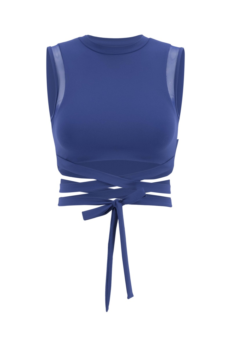 DINA - SPORTS BRA WITH WAIST TIE - 8