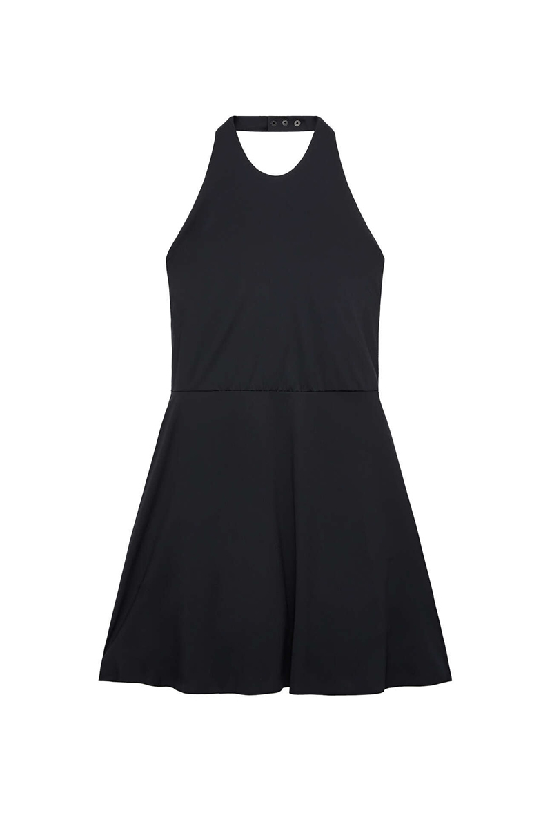 ELLA - HALTER YAKA ŞORTLU ELBİSE - 