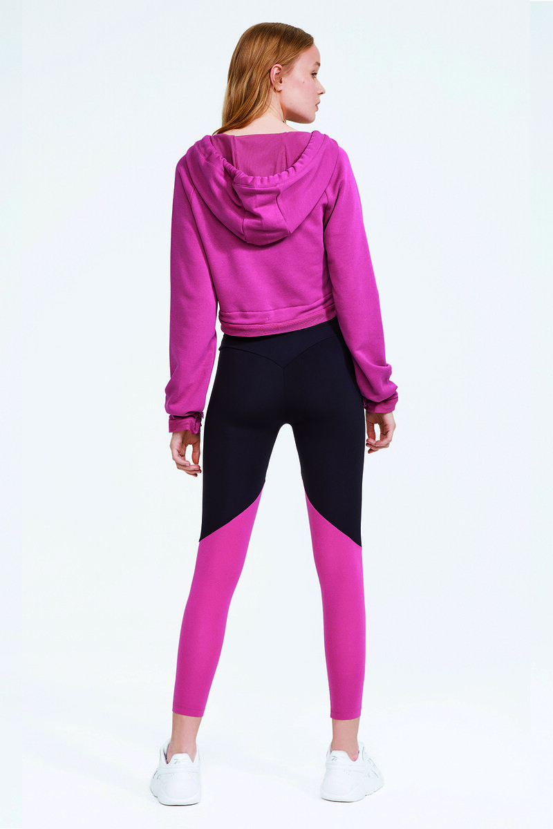 FINLEY - BOL KESİM CROP KAPÜŞONLU ÜST - 10