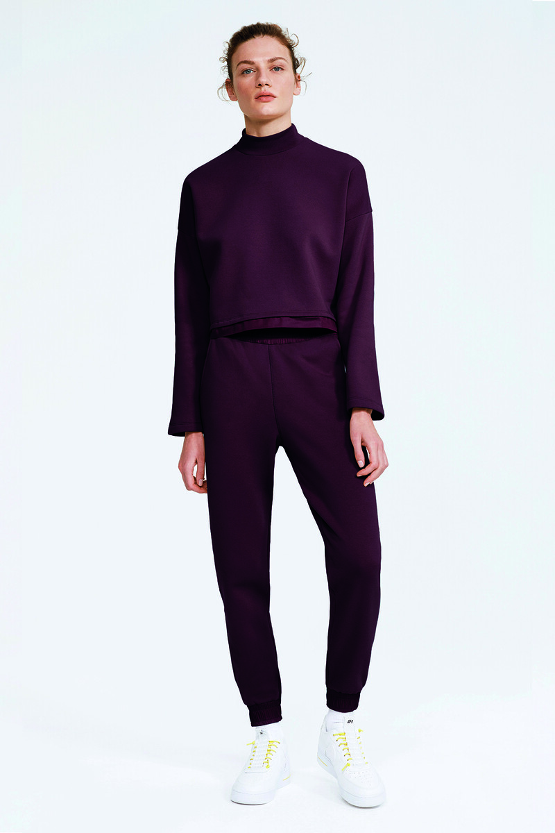 GIZZY - FLEECE YELKEN KUMAŞ DETAY EŞOFMAN ALT - 5