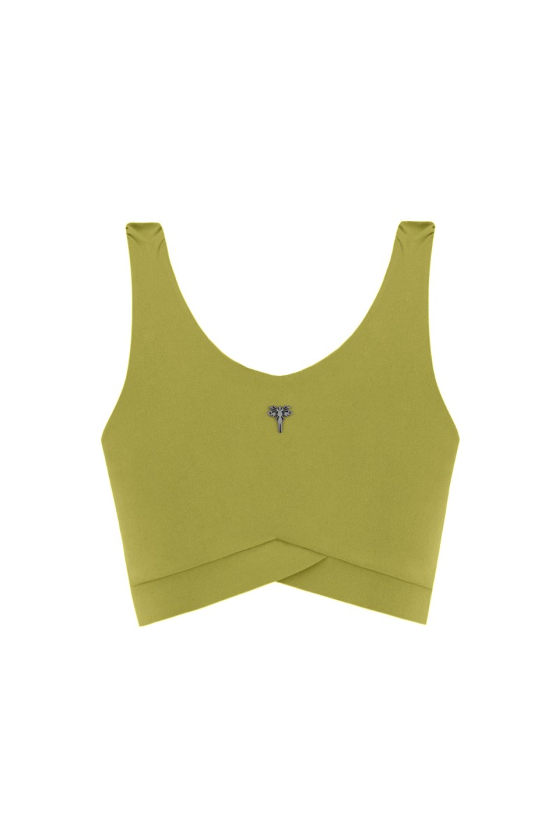 JOHANNA - SPORTS BRA W/ RUFFLE STRAPS - 4