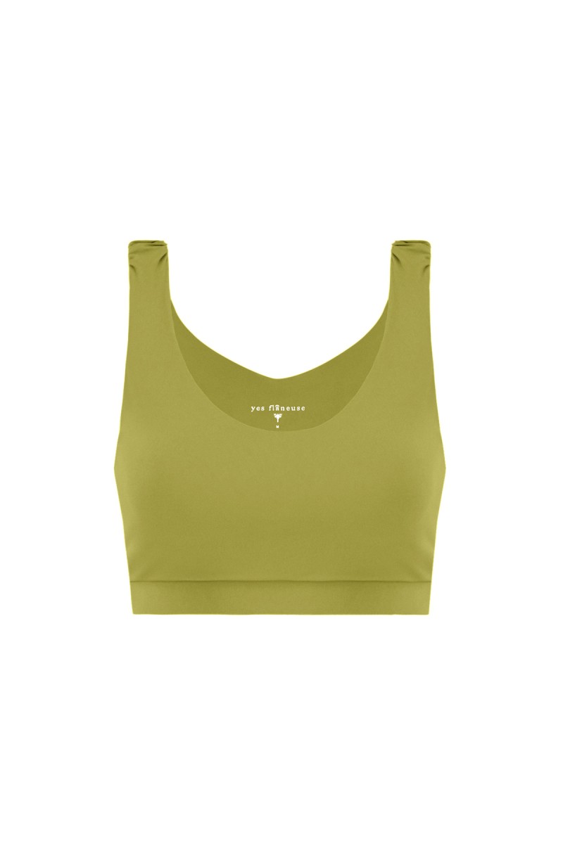 JOHANNA - SPORTS BRA W/ RUFFLE STRAPS - 3