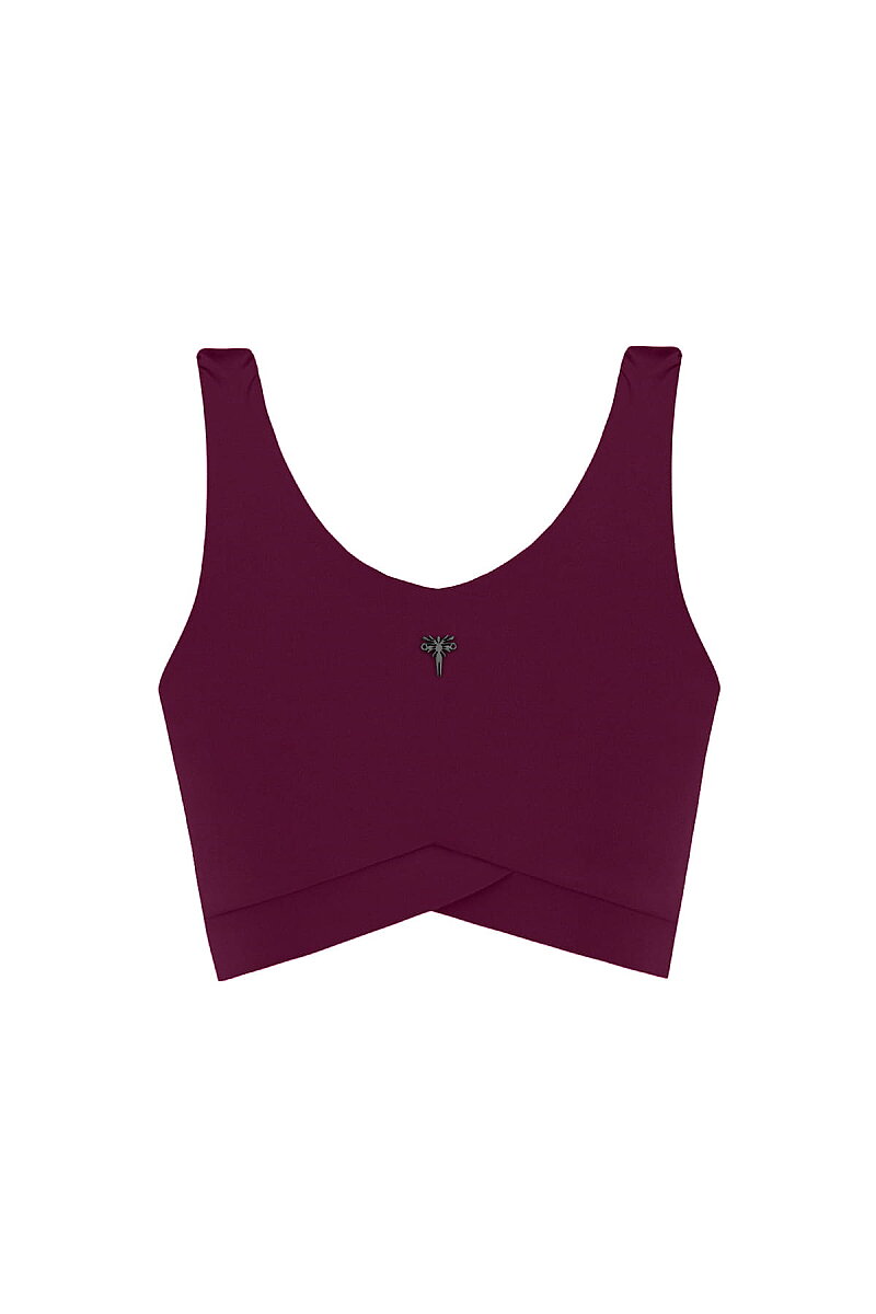 JOHANNA - SPORTS BRA W/ RUFFLE STRAPS - 15