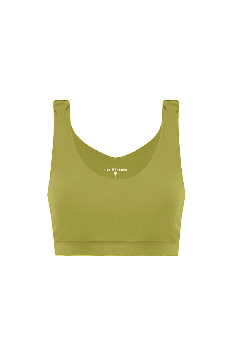 JOHANNA - SPORTS BRA W/ RUFFLE STRAPS - 16