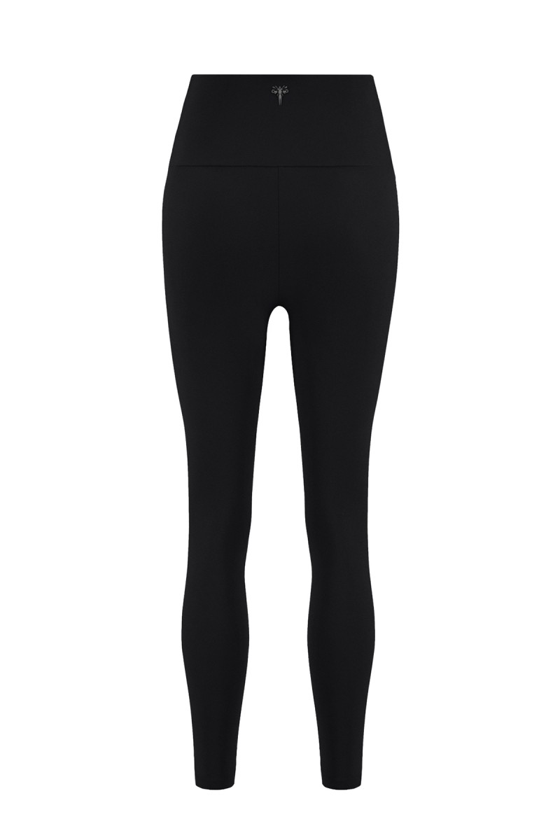 JOHANNA - HIGH RISE RUFFLE WAIST LEGGINGS - 13