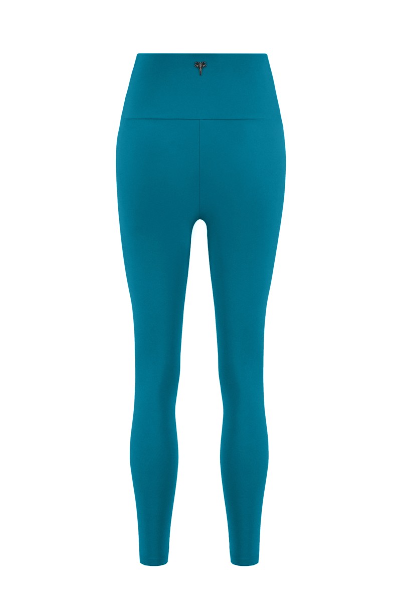 JOHANNA - HIGH RISE RUFFLE WAIST LEGGINGS - (1)