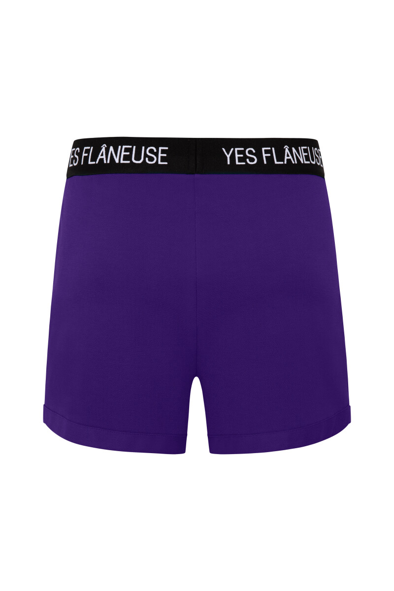 JULIET - LOGO ELASTIC SHORTS - 4
