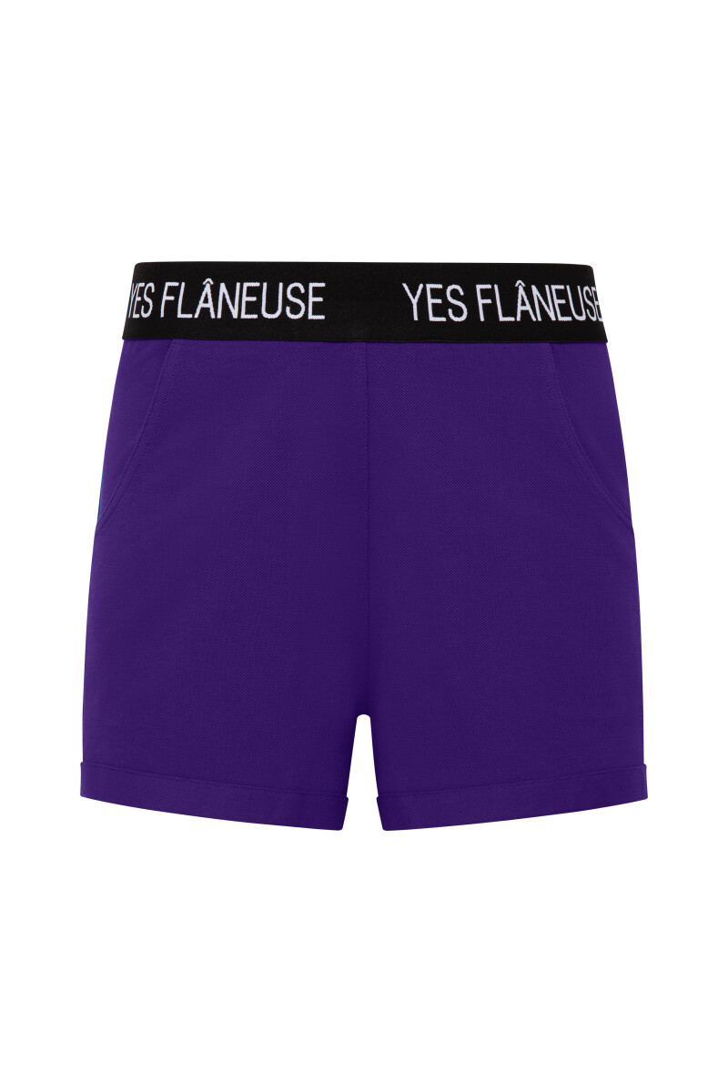 JULIET - LOGO ELASTIC SHORTS - 3