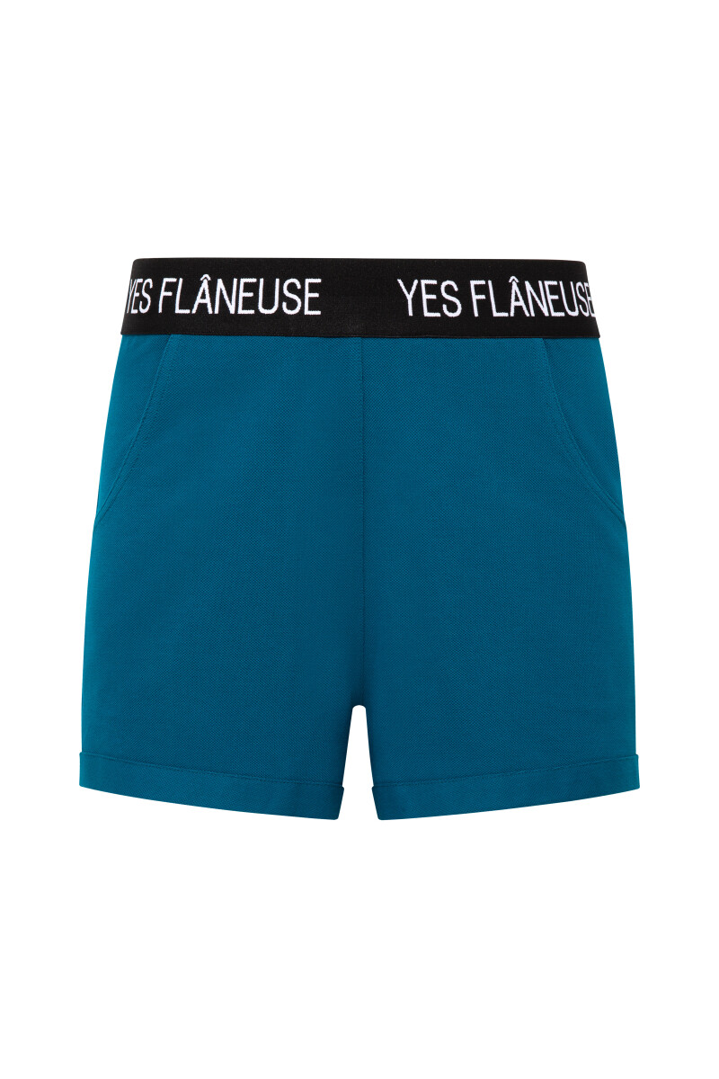 JULIET - LOGO ELASTIC SHORTS - 1