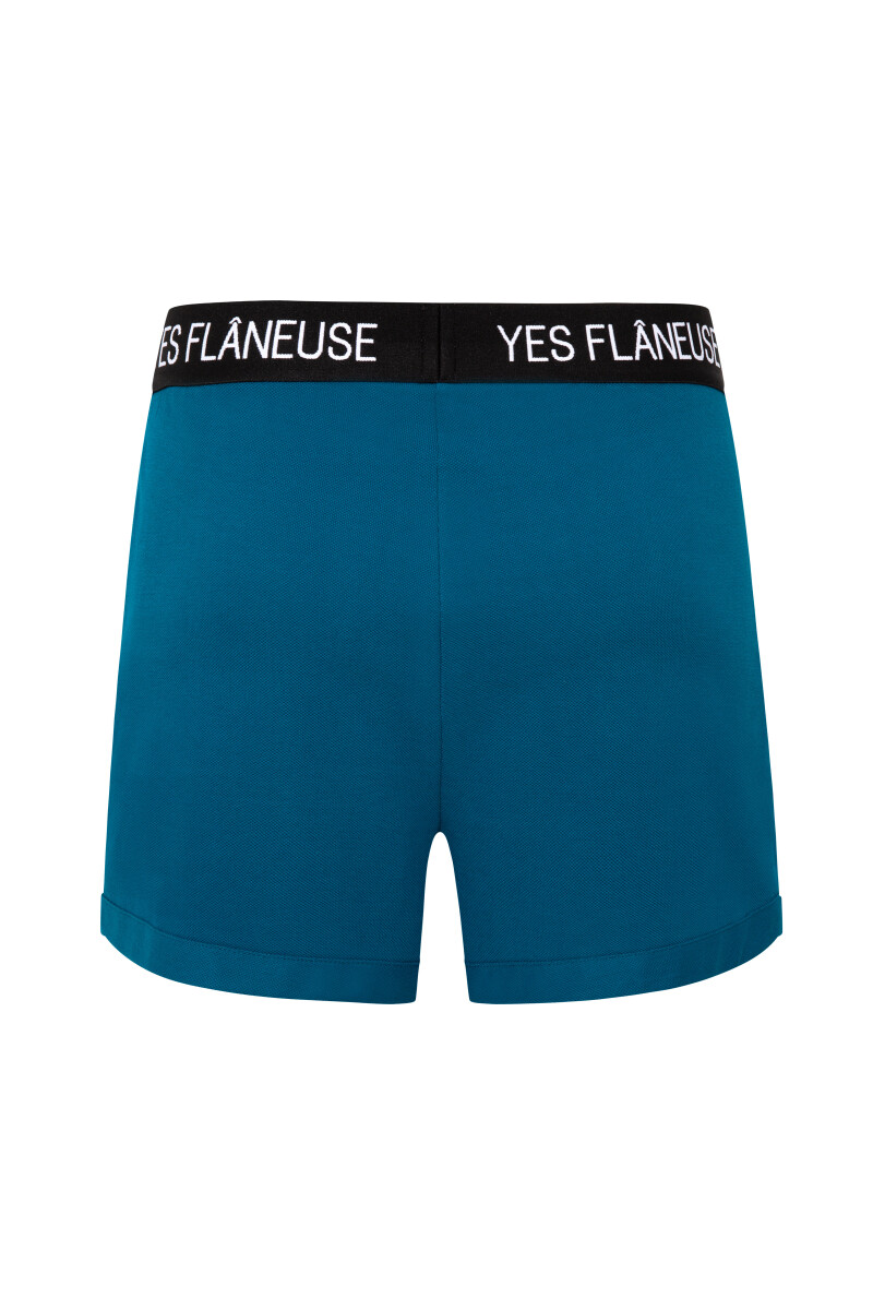 JULIET - LOGO ELASTIC SHORTS - (1)
