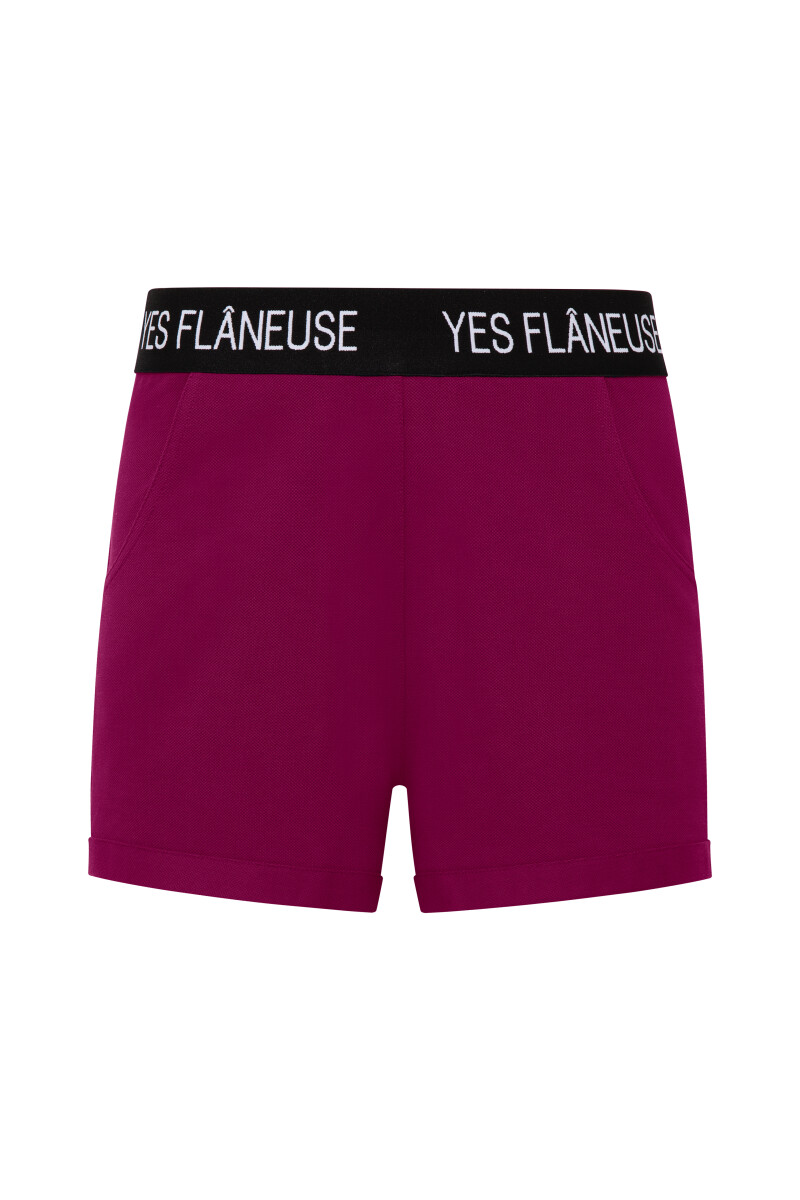 JULIET - LOGO ELASTIC SHORTS - 7