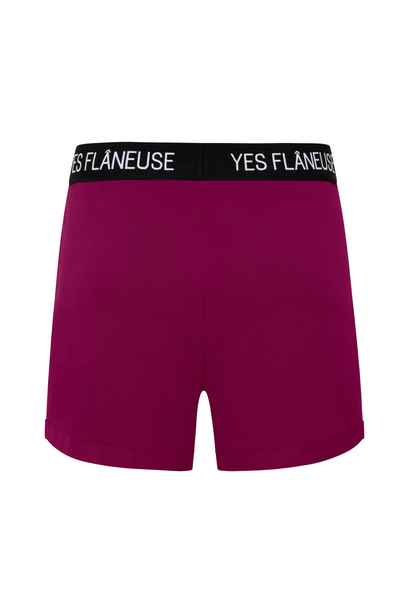 JULIET - LOGO ELASTIC SHORTS - 8