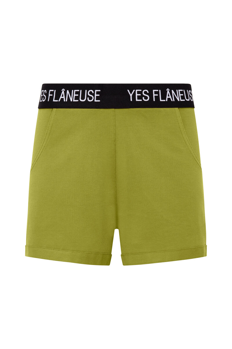 JULIET - LOGO ELASTIC SHORTS - 9