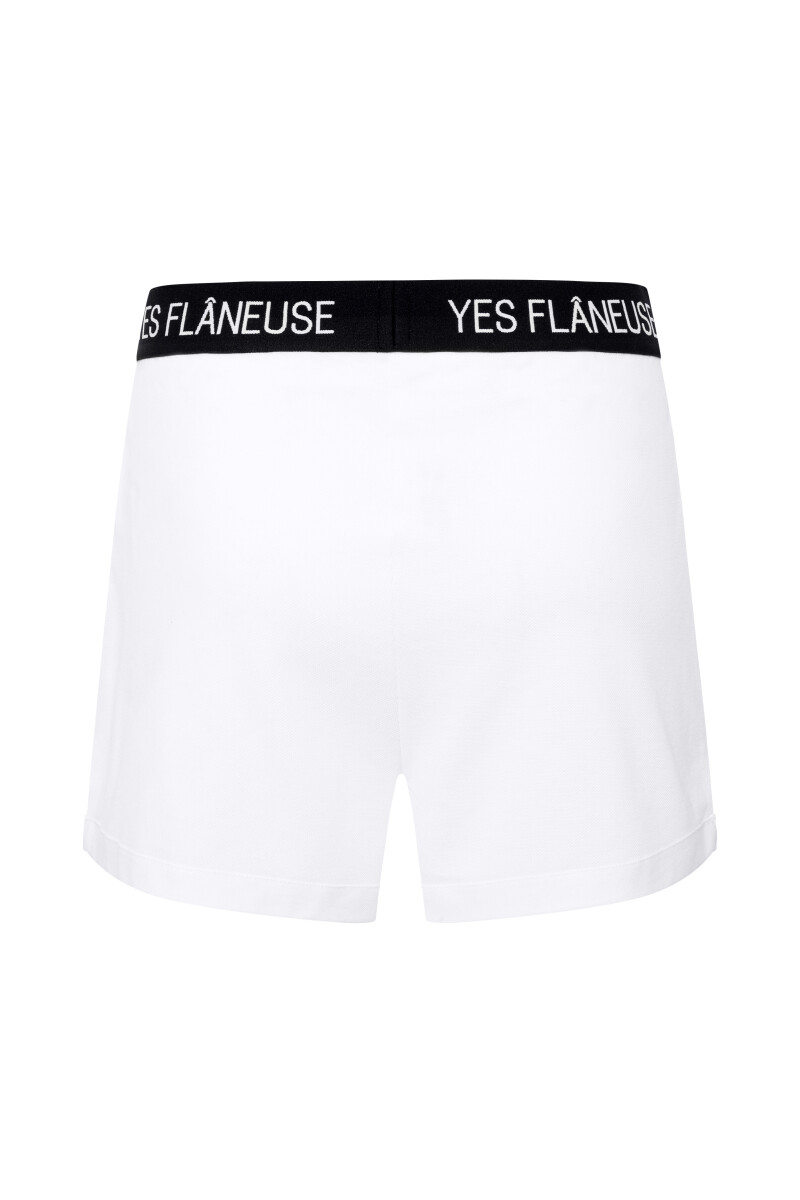 JULIET - LOGO ELASTIC SHORTS - 16