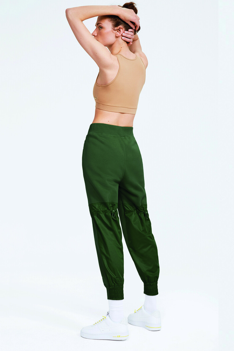 KAI - FLEECE YELKEN KUMAŞ DETAY EŞOFMAN ALT - 10