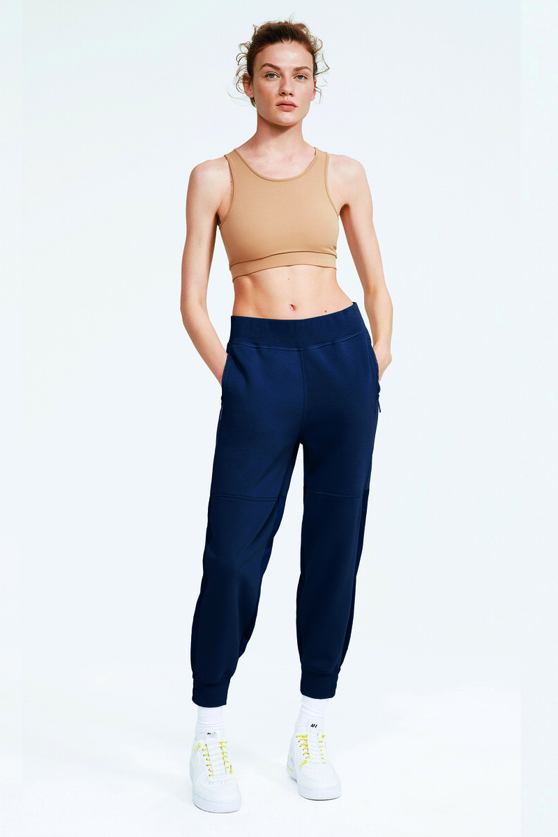 KAI - FLEECE YELKEN KUMAŞ DETAY EŞOFMAN ALT - 11