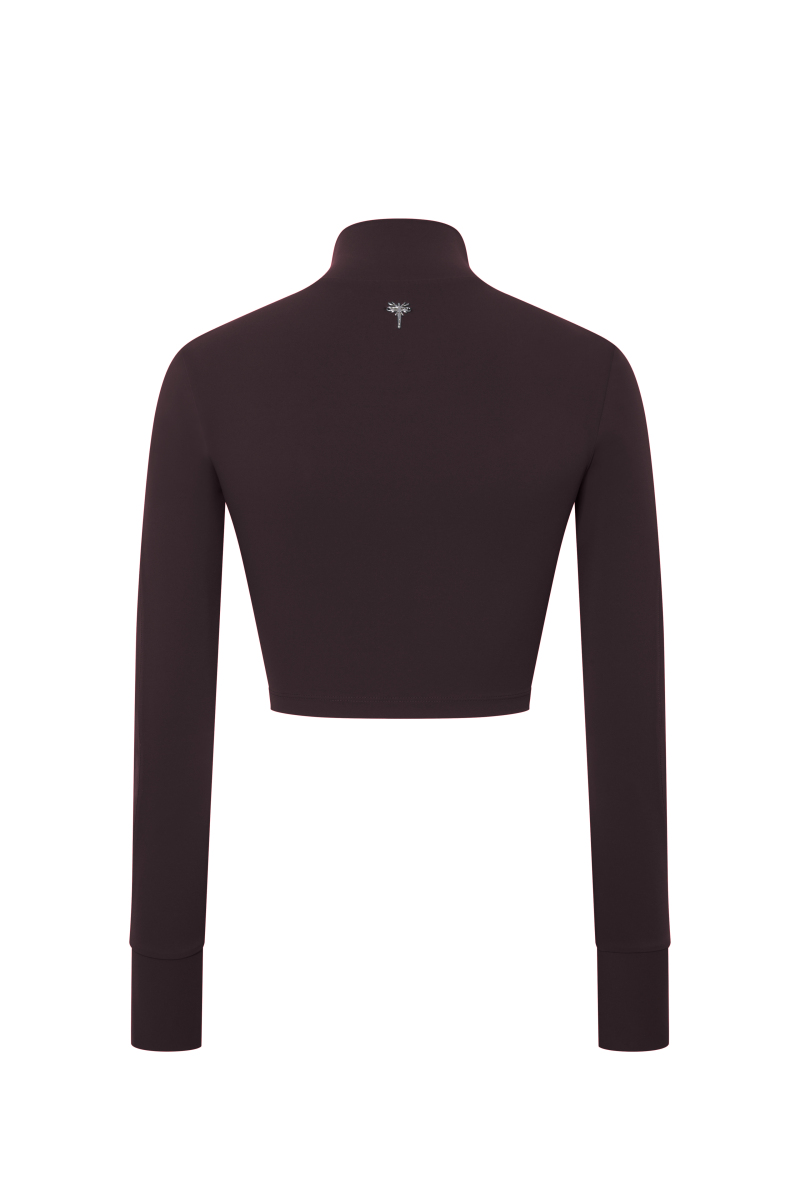 KAIA - TULLE DETAIL LONG SLEEVE TOP - 9