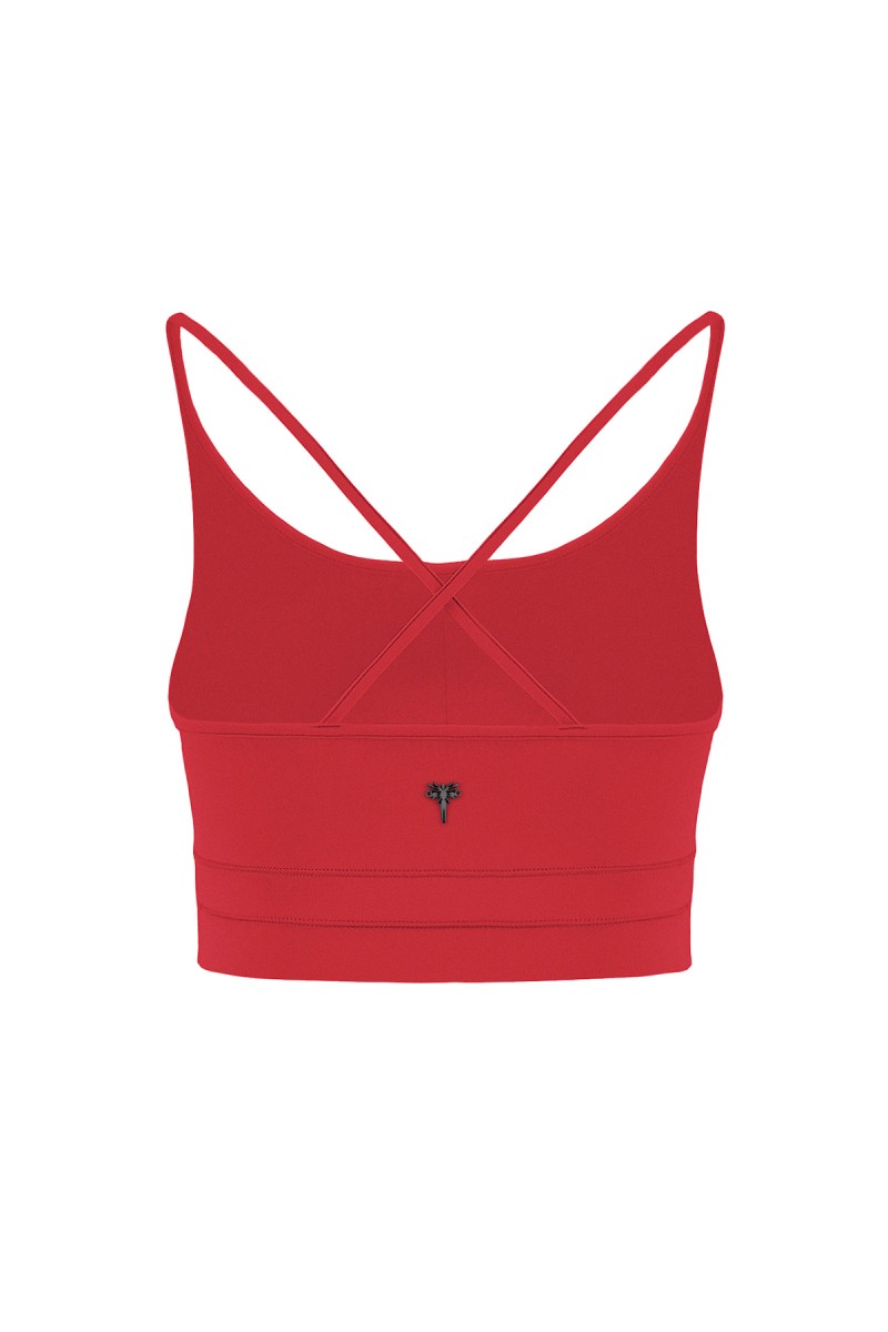 LANA - SPORTS BRA W/ RUFFLES - 4