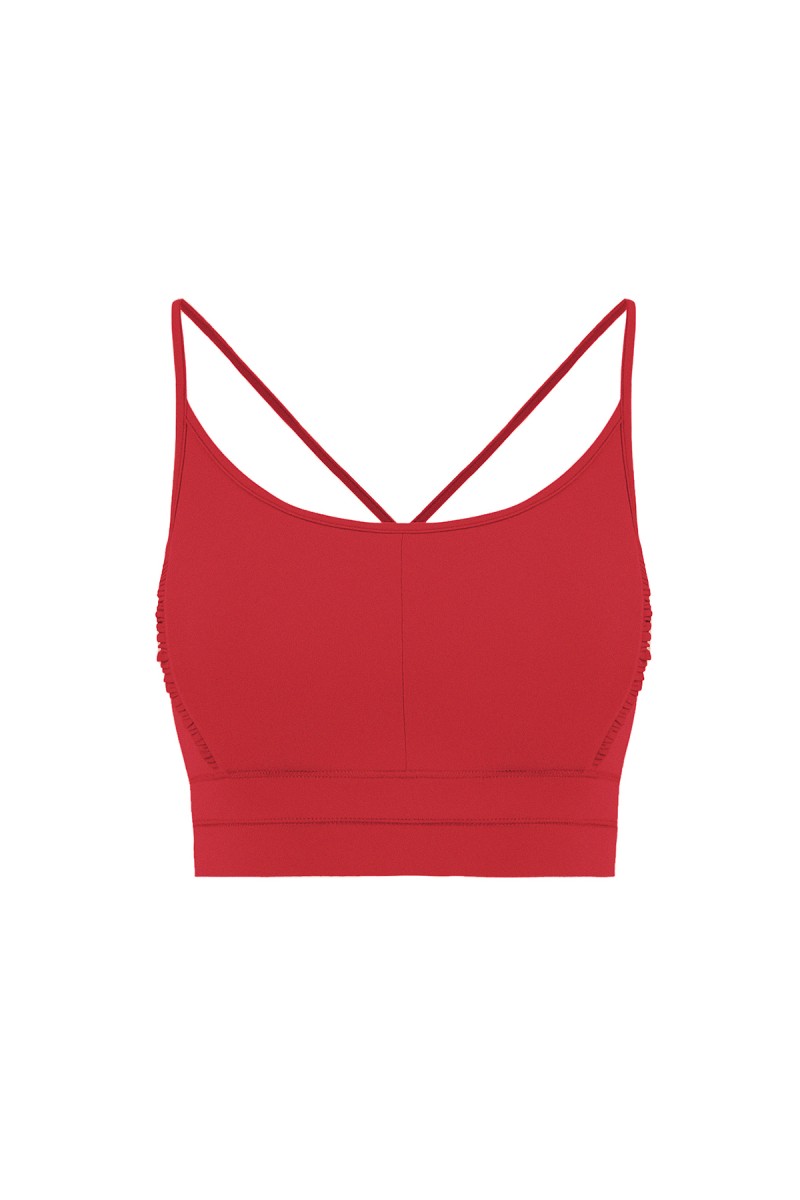 LANA - SPORTS BRA W/ RUFFLES - 3