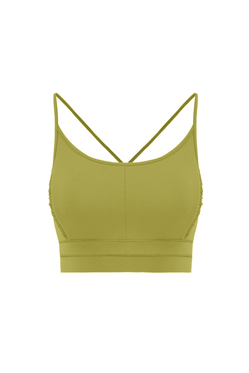 LANA - SPORTS BRA W/ RUFFLES - 7