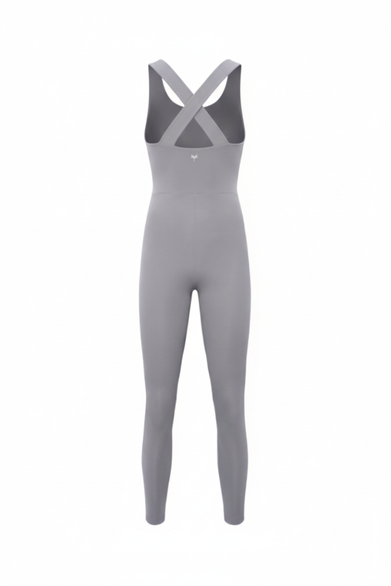 LINDA - CROSS-STRAP YOGA JUMPSUIT - 6