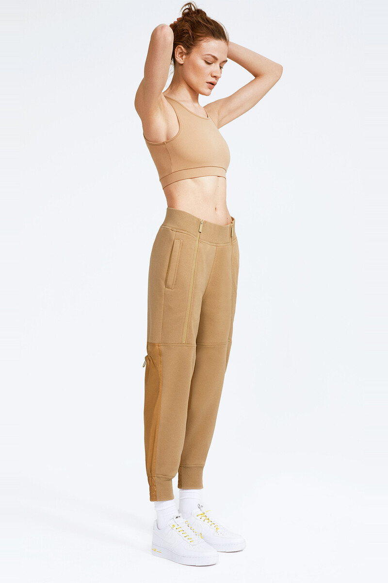 MAY - MAY SWEATPANTS WITH FRONT ZIPPER - 10