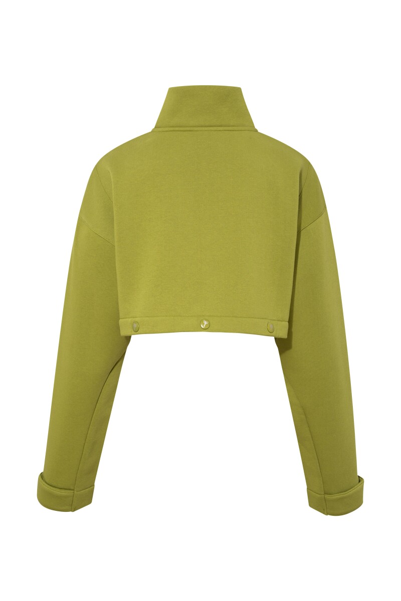 MAYRA - CROPPABLE FLEECE SWEATSHIRT - 8