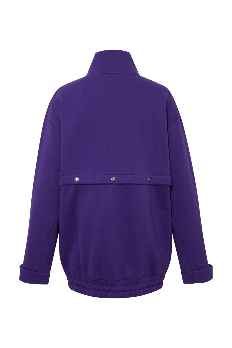 MAYRA - CROPPABLE FLEECE SWEATSHIRT - 4