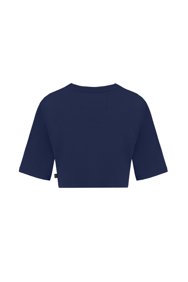 MONROE - BİSİKLET YAKA BASIC CROP T-SHIRT - 7