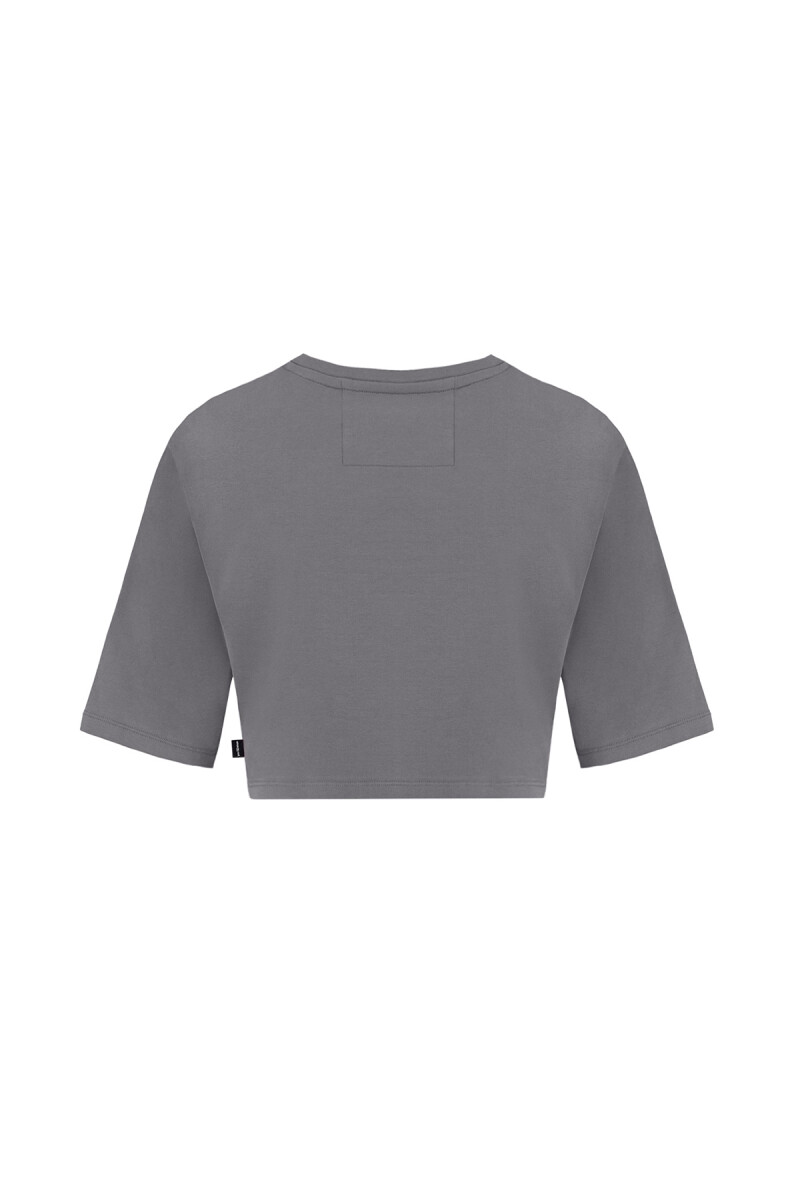 MONROE - MONROE CREW NECK CROP TOP - 5