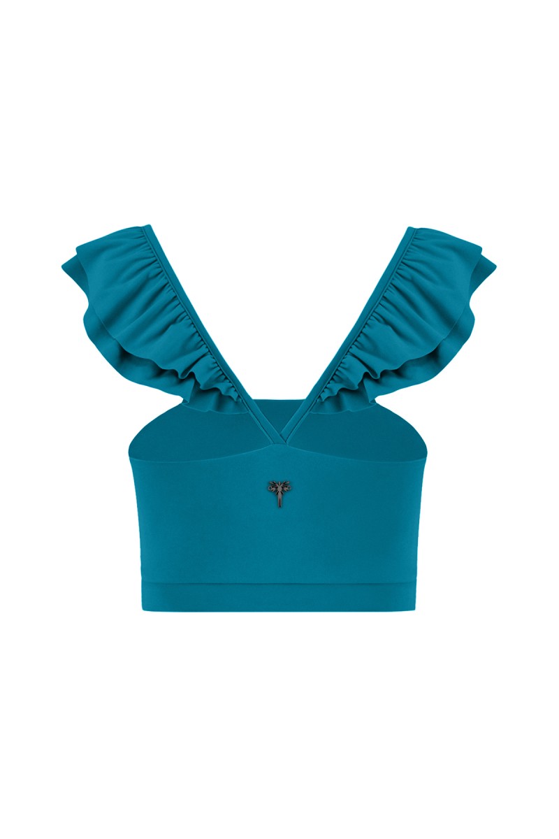 RAQUEL - SPORTS BRA W/ RUFFLES - 10