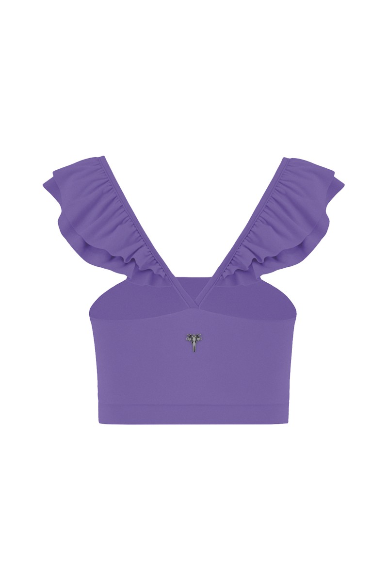 RAQUEL - SPORTS BRA W/ RUFFLES - 14