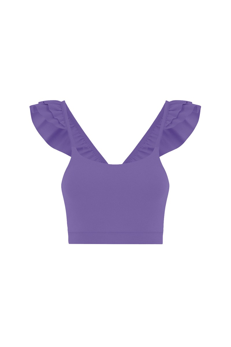 RAQUEL - SPORTS BRA W/ RUFFLES - 13