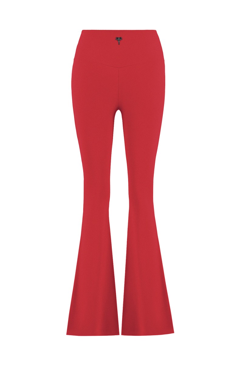 RAQUEL - HIGH RISE FLARE CUT LEGGINGS - (1)