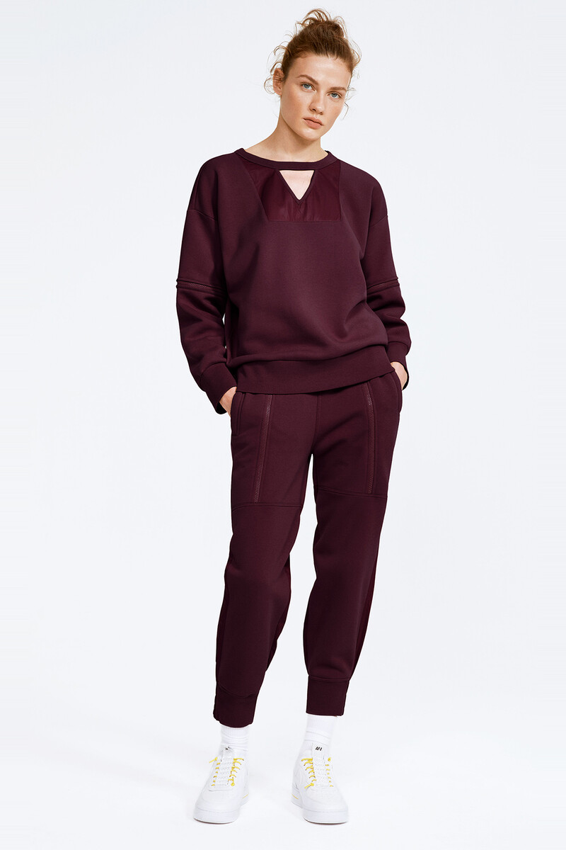 REESE - FLEECE YELKEN KUMAŞ DETAY EŞOFMAN ÜST - 10