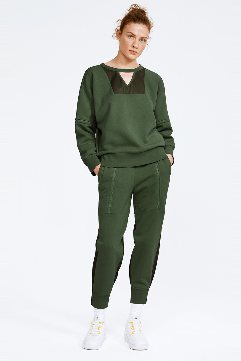 REESE - FLEECE YELKEN KUMAŞ DETAY EŞOFMAN ÜST - 12