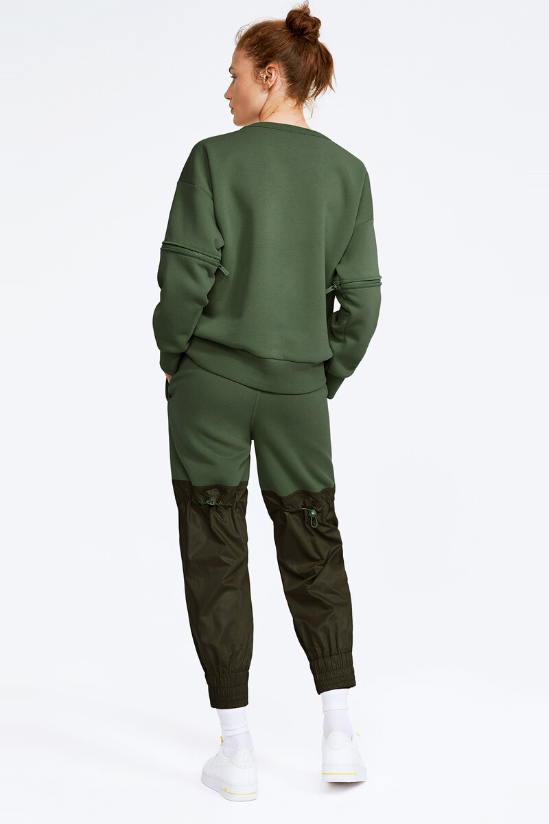 REESE - FLEECE YELKEN KUMAŞ DETAY EŞOFMAN ÜST - 13