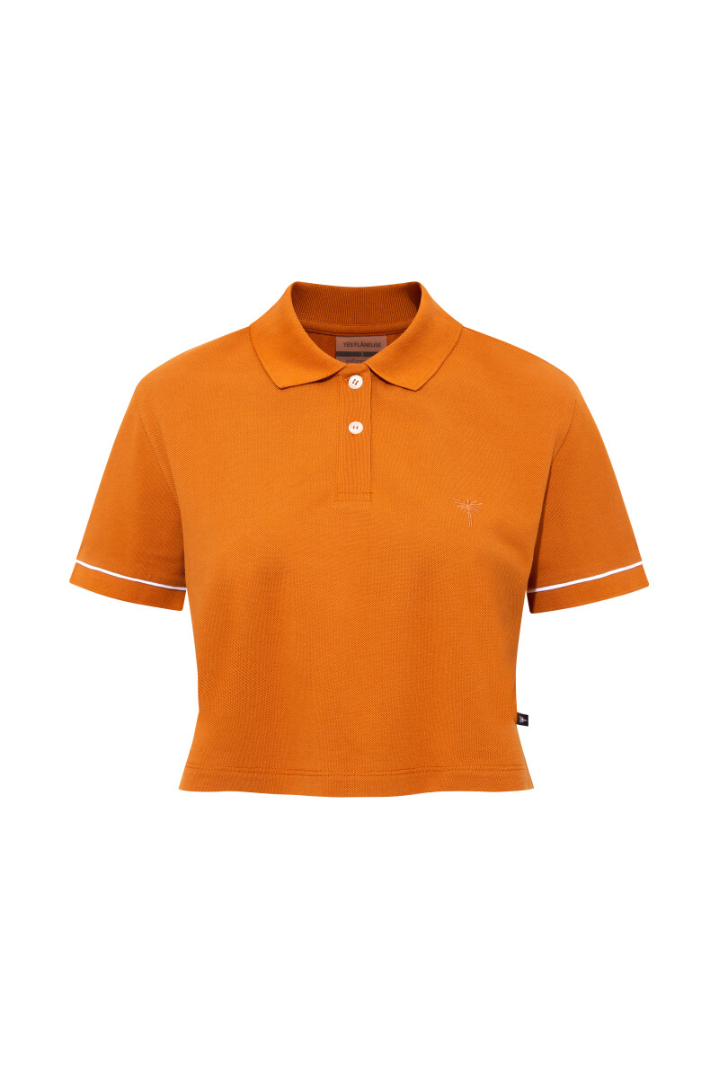 VERONICE - POLO YAKA CROP T-SHIRT - 15